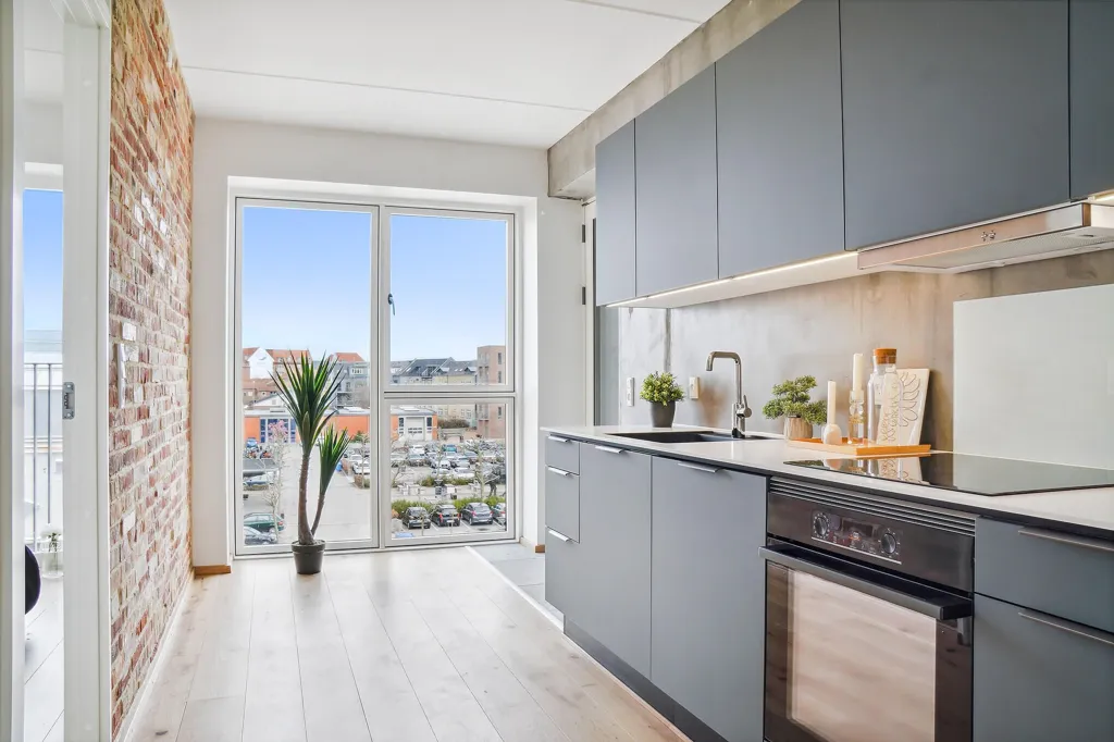 Köök - Apartment with Unique Design in Odense C