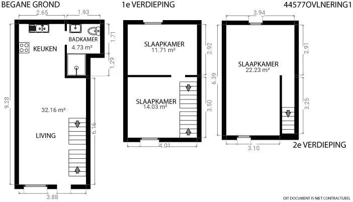 Plan - Appartement de 2 Façades avec Visite Virtuelle à Proximité de la Gare