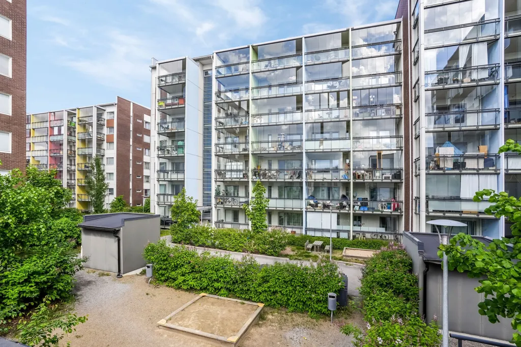 Jardin - Two-Room Flat with Private Sauna in Hervanta