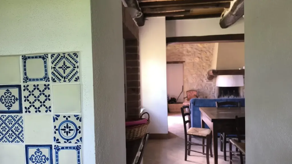 Comedor - Rustic Apartment with Private Garden in Monticiano