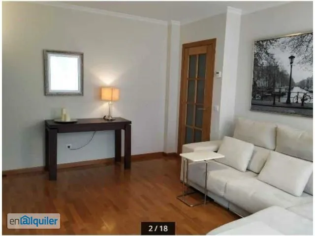 Living Room - Furnished Flat with Lift in Canido