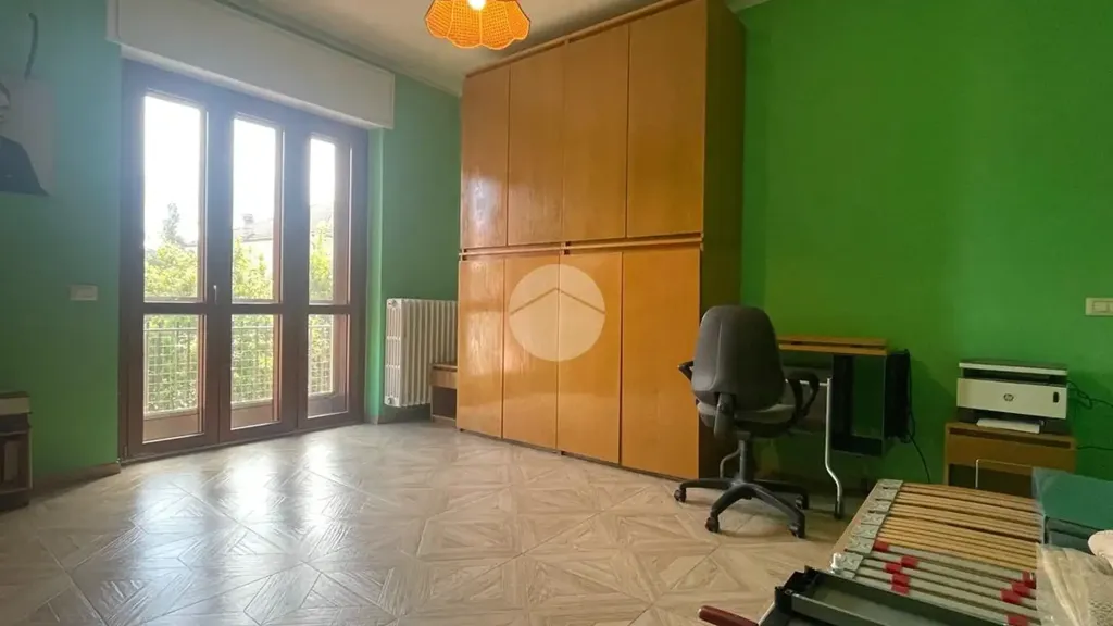 Office - Retrofitted Villa with Balconies in Asti