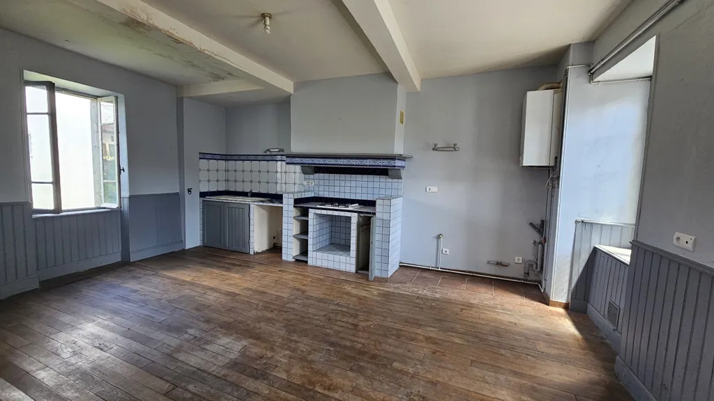 Cucina - Charming House with Pyrenees View in Labarthe-Rivière