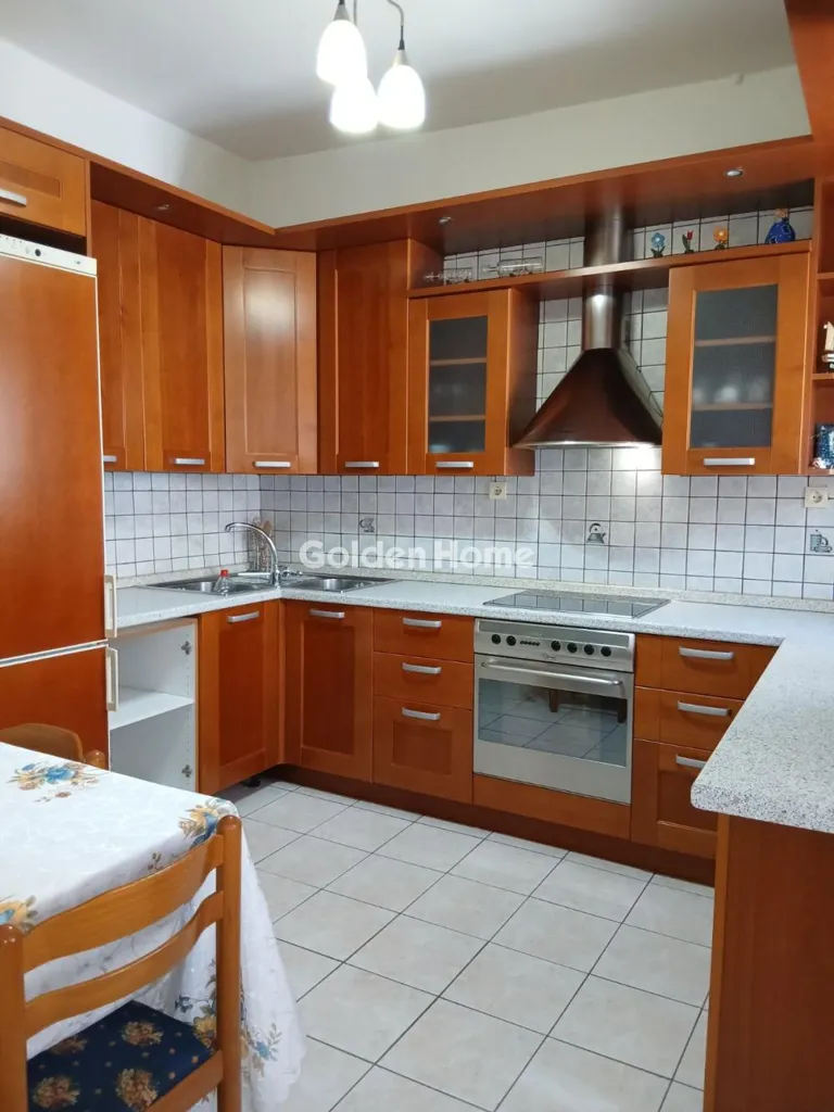 Kitchen - Modernised Apartment with Garden in Lamia Centre