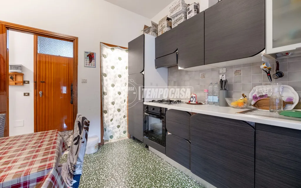 Köök - Spacious Flat with Balcony in Faenza