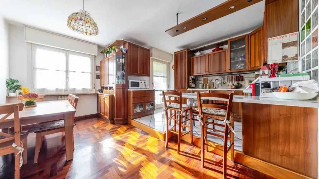 Köök - Flat with Balcony in Milan