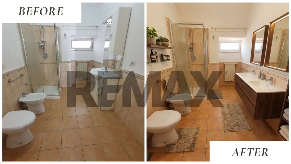 Salles de bain - Ground Floor Apartment with Private Garden in Carbonara di Bari