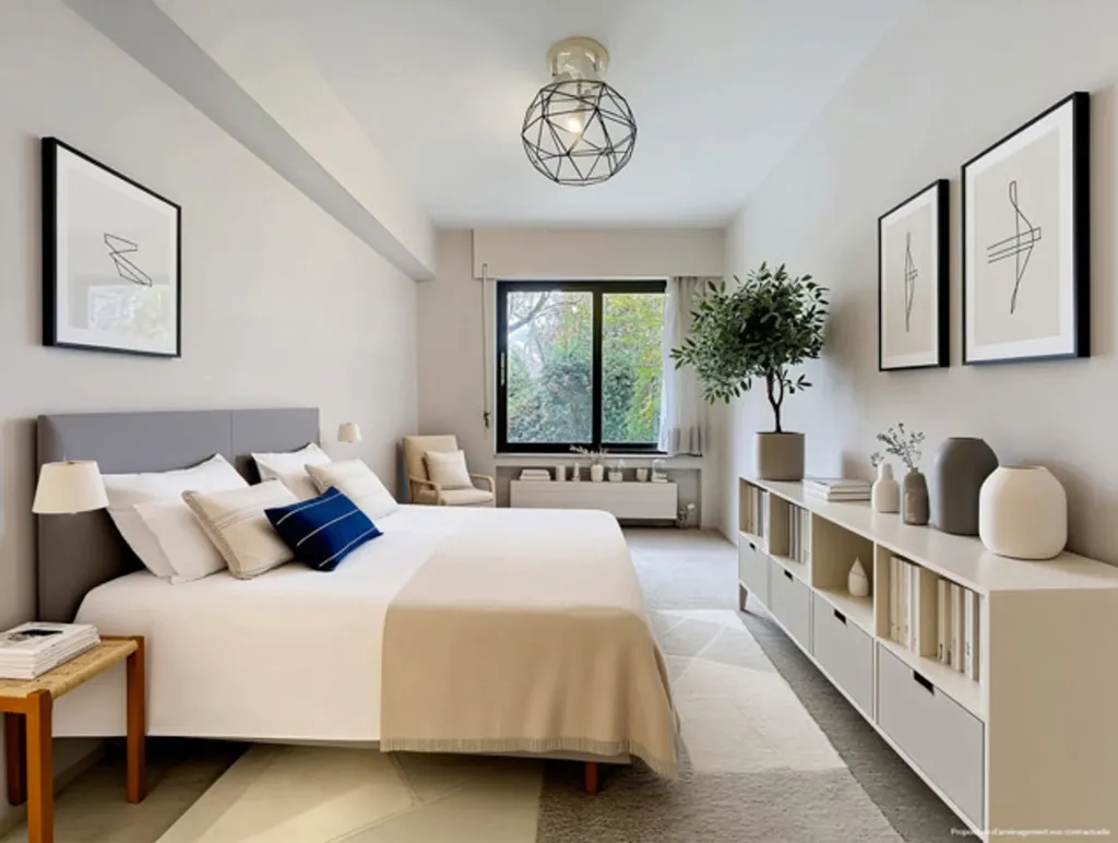 Camere da letto - Bright Ground Floor Apartment with Garden in Quiet Area