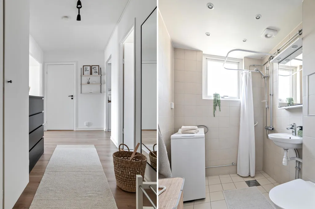 Salles de bain - Apartment with Large Balcony in Helsingborg