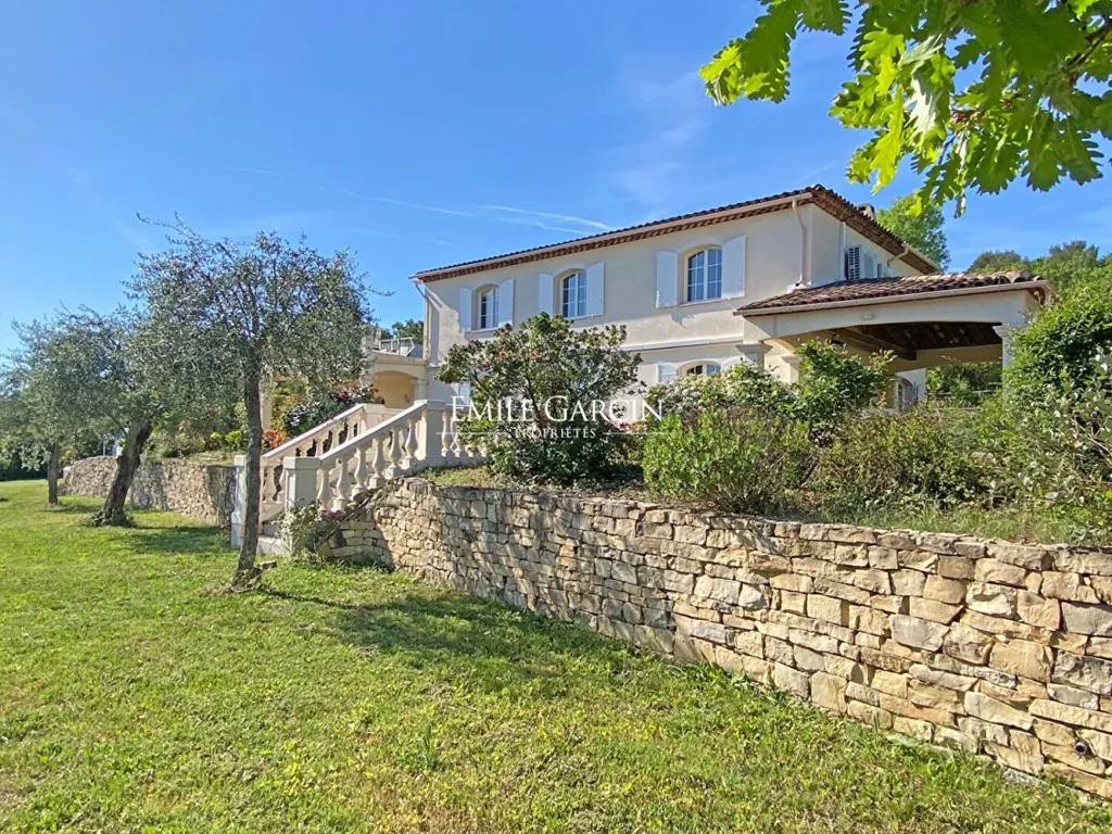 Extérieur - Maison avec Vue Panoramique à Valbonne