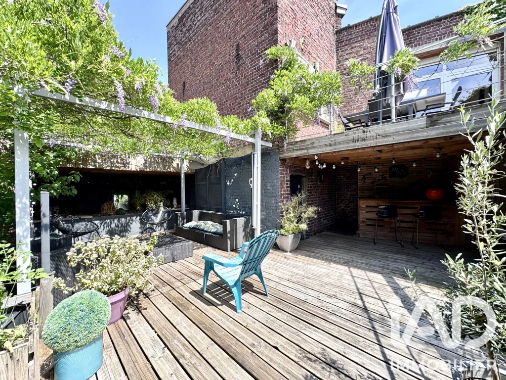 Terrasse - Maison de Caractère avec Terrasses à Roncq