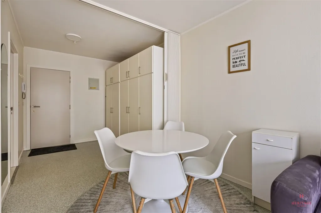 Dining Room - Furnished Studio in Central Oostende