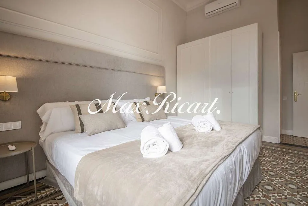 Camere da letto - Furnished Apartment with Balcony in La Dreta de l'Eixample