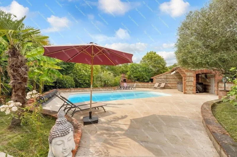 Bassein - Charming Family House with Pool near Auterive