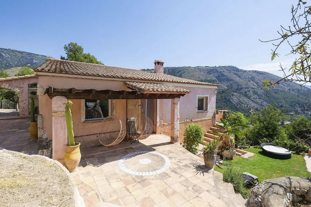 Terrasse - Villa with Pool and Terrace in Callosa d'En Sarrià