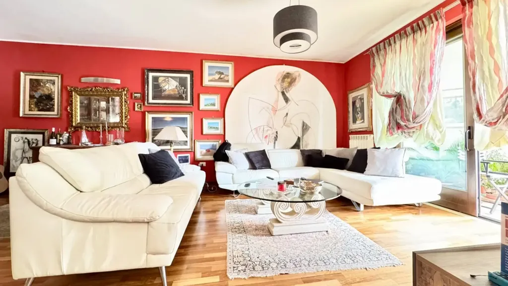 Soggiorno - Modern Apartment with Balcony in Trepuzzi