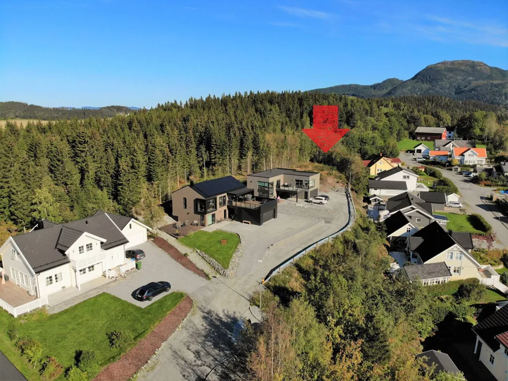 Vista aerea - Building Plot with Sea View in Skatval