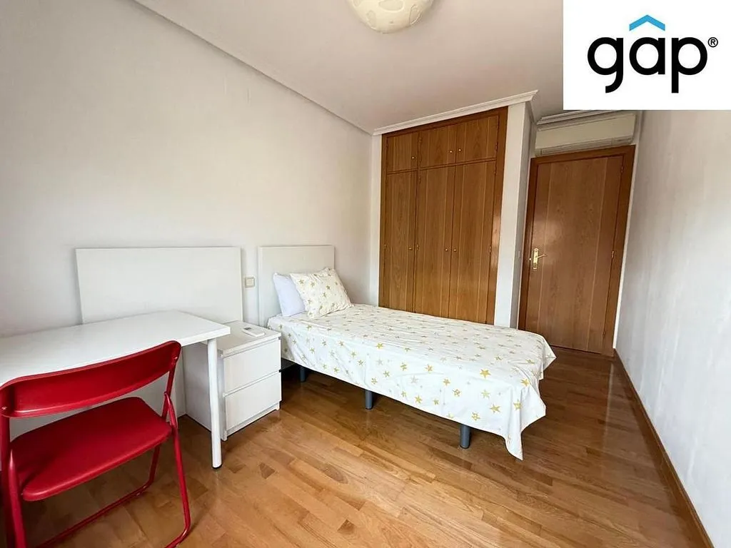 Camere da letto - Spacious Student Flat with Gym in Calle de las Encinas
