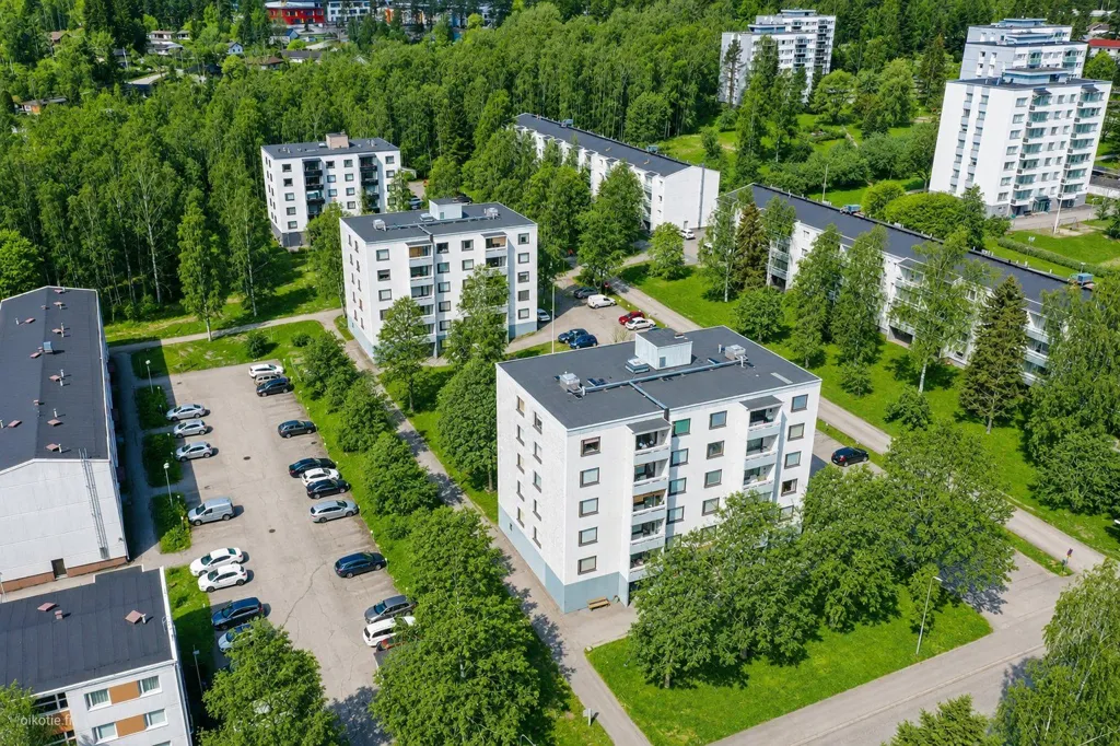 Õhuvaade - Apartment with Sauna in Hedelmätarha, Hollola