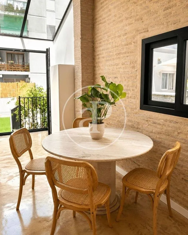 Dining Room - Duplex with Sea View in El Cabanyal-El Canyamelar