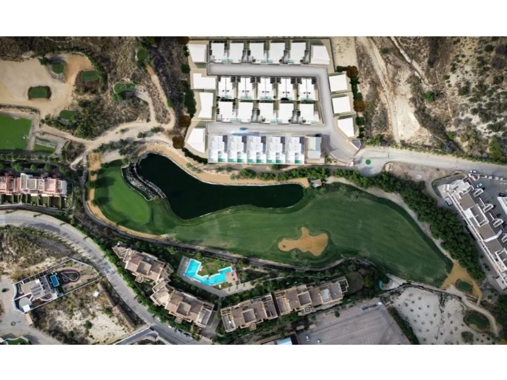 Vue aérienne - Luxury Chalet with Golf Access in Vera