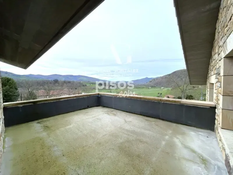 Terrass - House with Valley Views in Villacarriedo