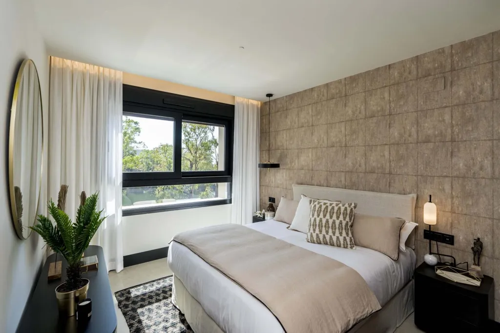 Chambres - 3-Bedroom Flat with Pool in Marbella