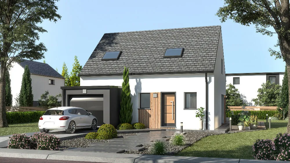 New Build House with Garden near Saint-Malo