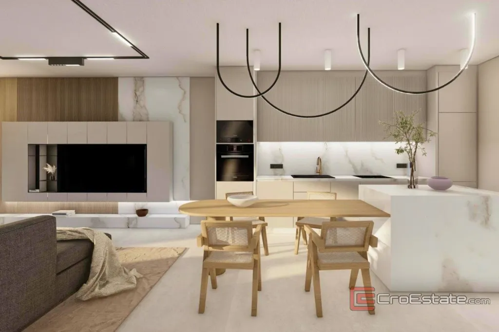 Cuisine - Ground Floor Apartment with Pool in Poreč