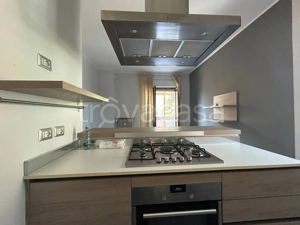 Kitchen - Rustic Apartment with Veranda in Madonna dell'Olmo
