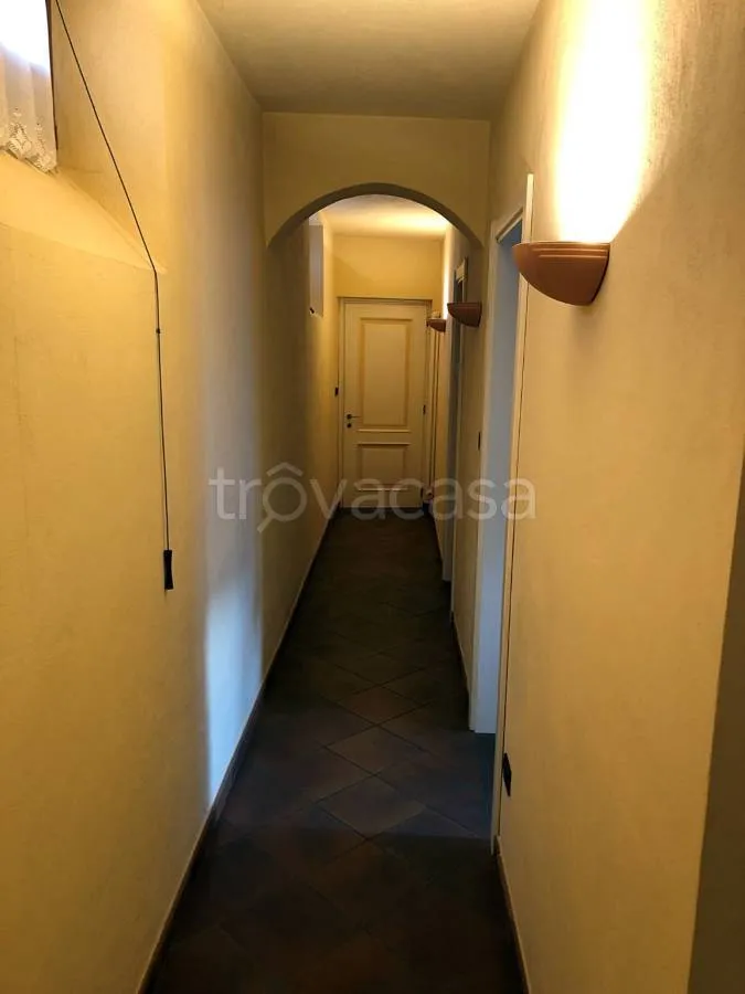 Hallway - Historic Villa with Panoramic View in Costigliole Saluzzo