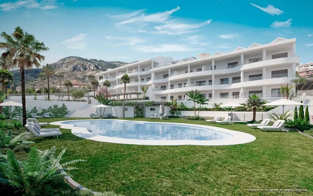 Piscine - Luxury Apartment with Sea View in Benalmádena