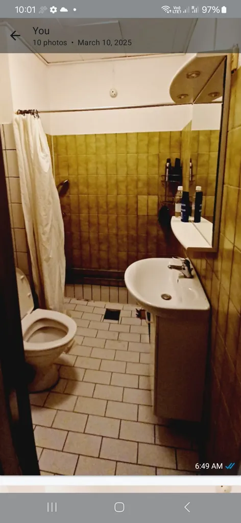 Salles de bain - Furnished Flat in Quiet Brønshøj