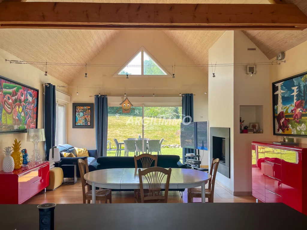 Sala da pranzo - Ground Floor House with Pool in Saint-Calais