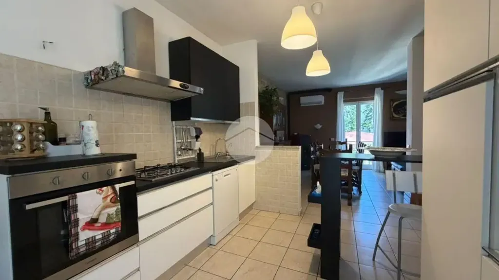 Köök - Rustic Apartment with Balcony in Nerola