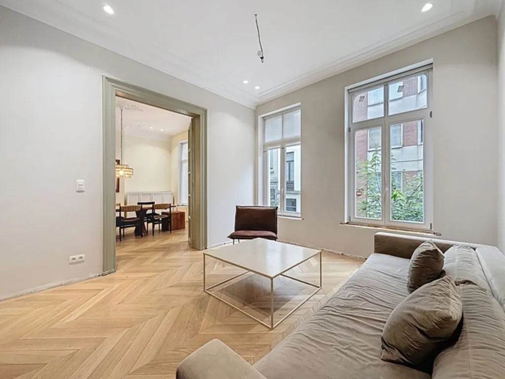 Séjour - Duplex avec Jardin dans le Quartier Louise