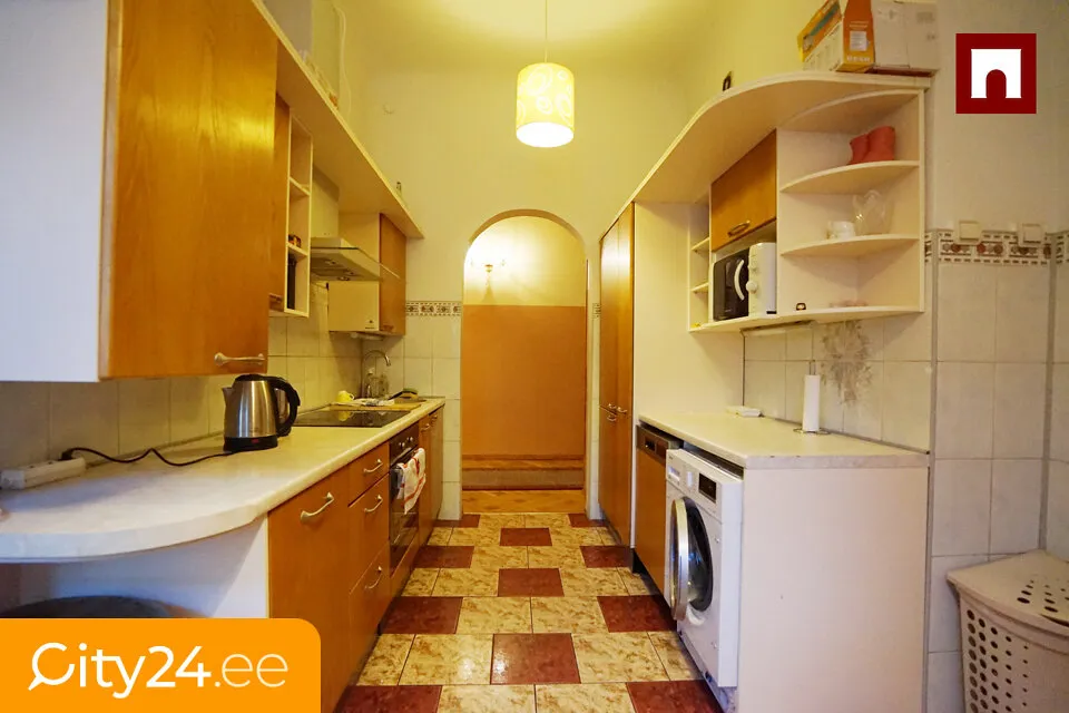 Cucina - Apartment with Fireplace in Riga Centre