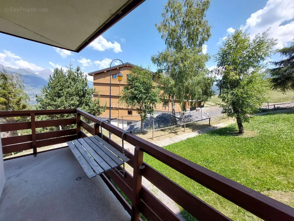 Balcone - Studio with Balcony on Ski Piste in Valezan