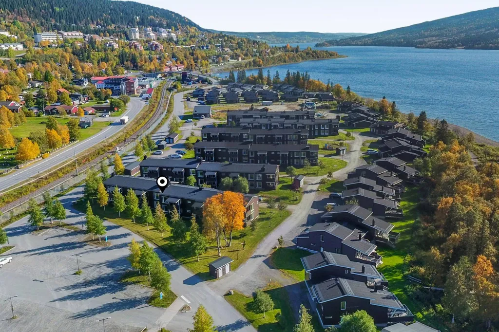 Õhuvaade - 2-toaline korter asukohas Åre kommun
