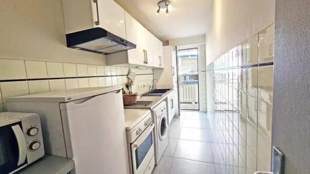 Köök - Sea View Apartment in Palm Beach, Cannes
