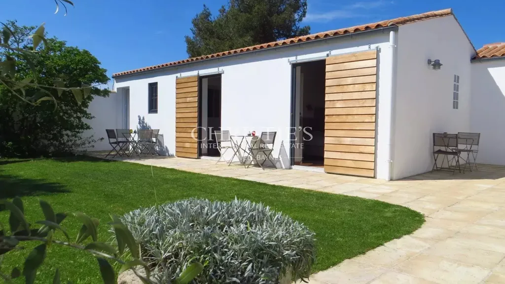 Extérieur - Villa de Plain-Pied avec Jardin à La Couarde-sur-Mer