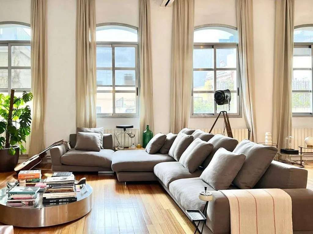 Séjour - Penthouse with Terrace in La Dreta de L'Eixample