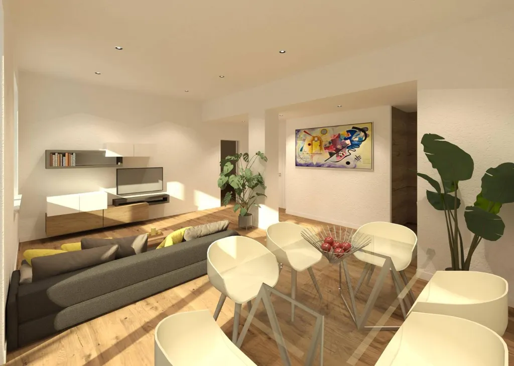 Rearranged Apartment with Terrace in Mantova