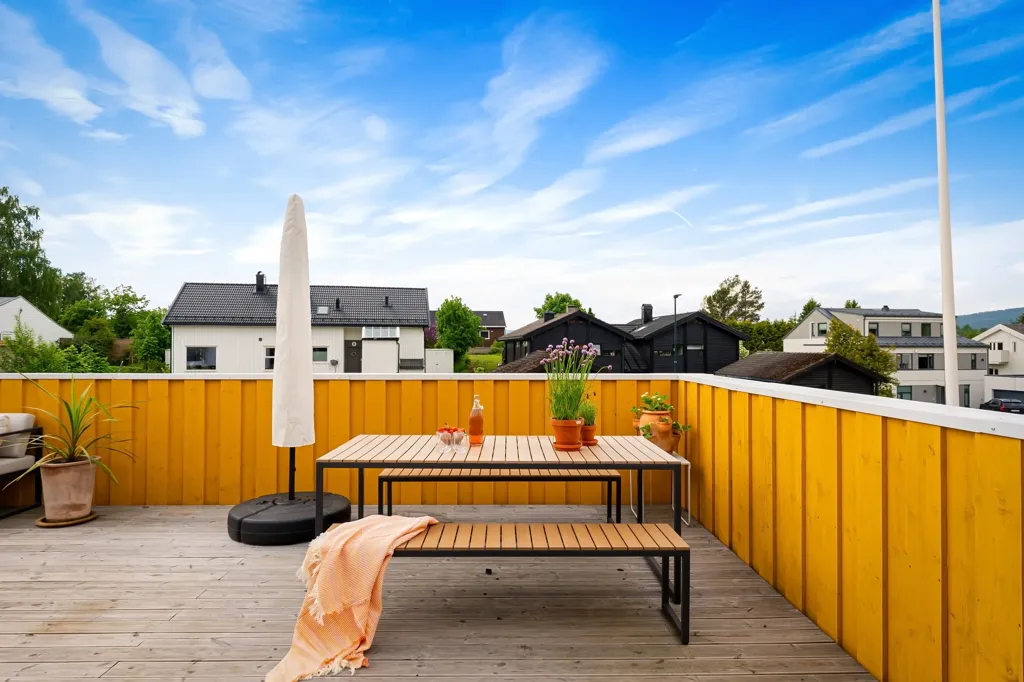 Terrasse - Duplex with South-West Terrace in Oslo