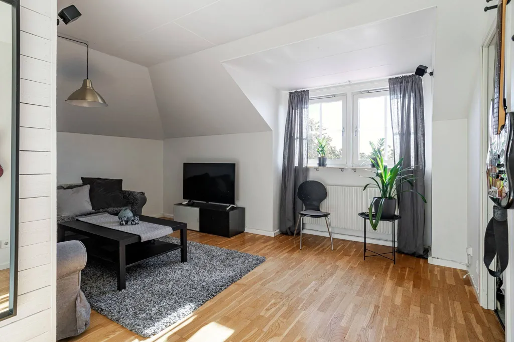 Séjour - Bright Apartment with City Views in Kalmar