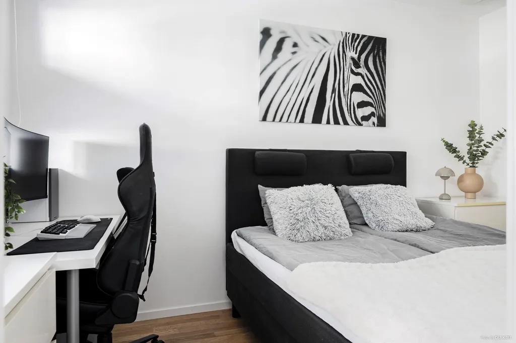 Chambres - Modern Flat with South-Facing Balcony in Nissastrand