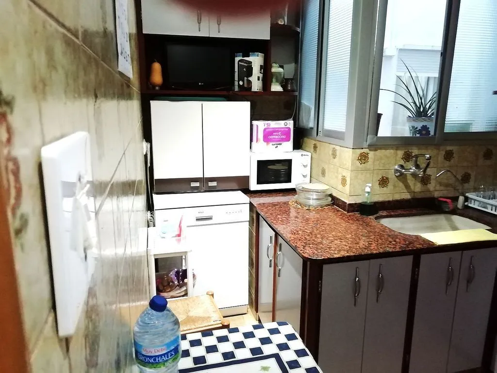 Kitchen - Spacious Ground Floor Flat with East View in Sueca