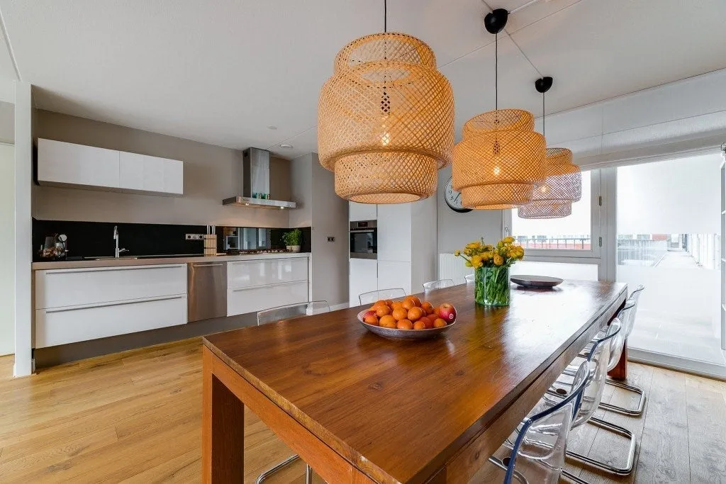 Söögituba - Furnished 4-Bedroom Apartment in Amsterdam