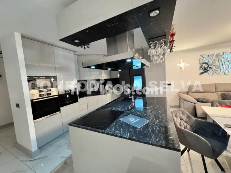 Kitchen - Reformed Apartment with Balcony in Fenals