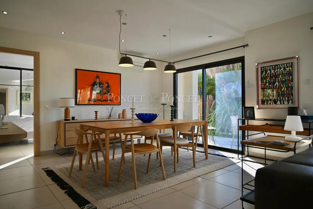 Söögituba - Contemporary Villa with Pool in Castelnau-le-Lez